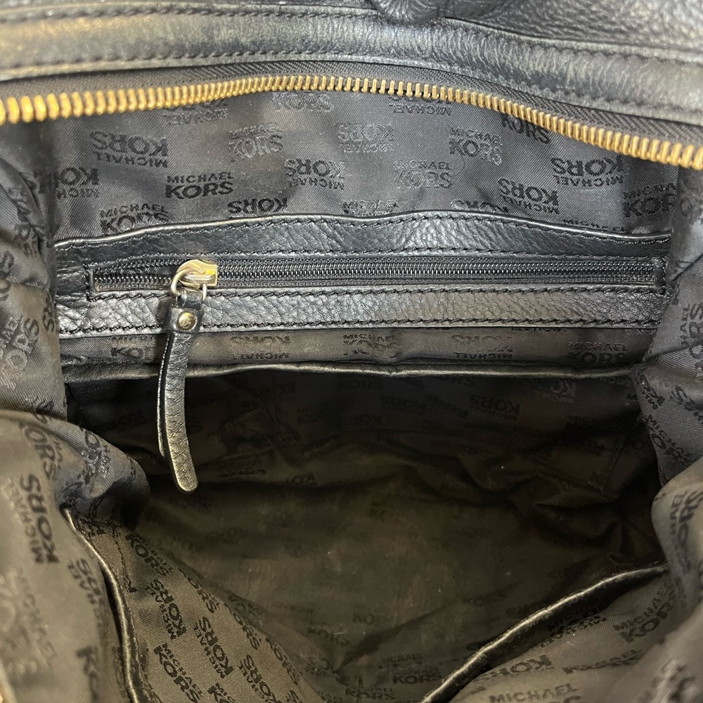 Michael Kors Black Buckle Satchel - Picture 5 of 15